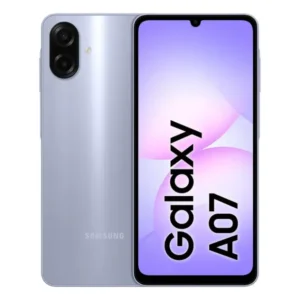 Smartphone SAMSUNG GALAXY A07 – 4Go -128Go – Violet Clair