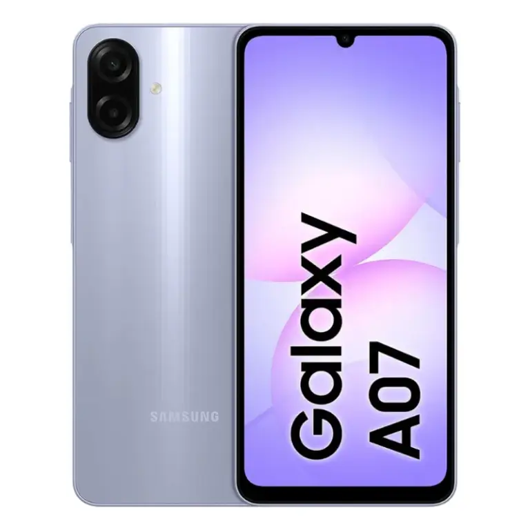 Smartphone SAMSUNG GALAXY A07 – 4Go -128Go – Violet Clair