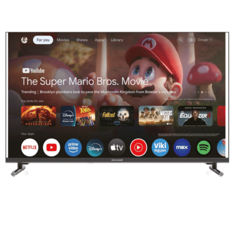 Tv Led Maxwell 40″ MG60 HD Smart avec Récépteur Intégre